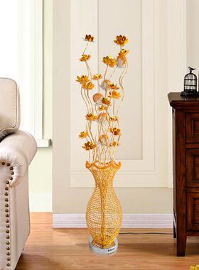 现代简铝le907d落约地卧室灯照明灯饰家居制创意落地灯