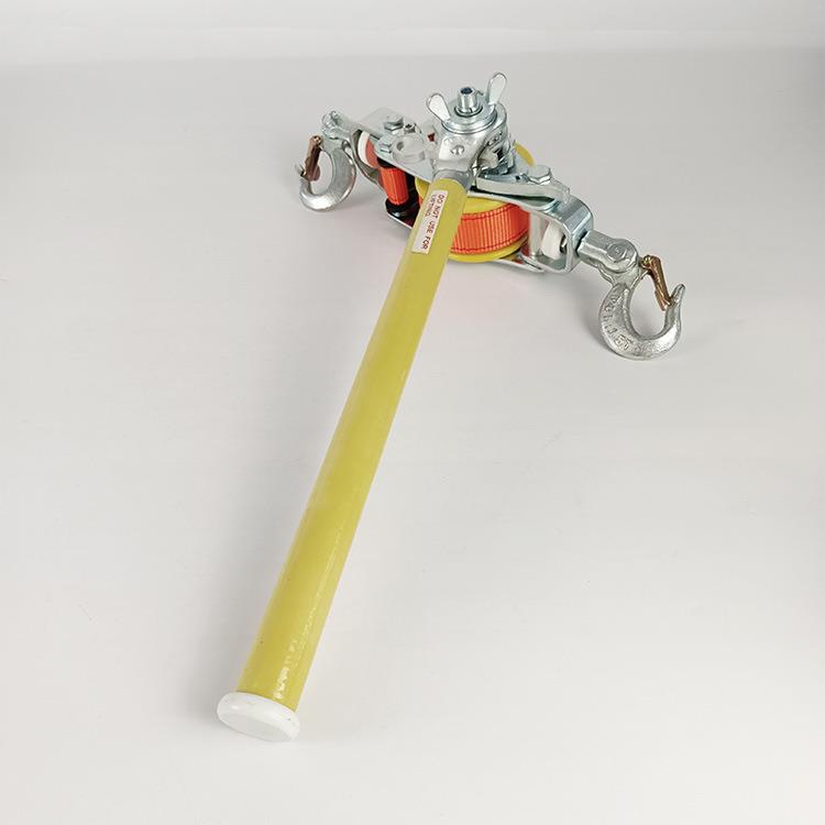 拉导缘线用拉绝缘紧线紧绳器2T绝紧双钩收紧器电力施工链条式棘轮