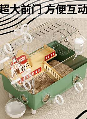 品亚克13391全便透明房子仓鼠笼子宜大力的别墅金丝熊用窝其他成