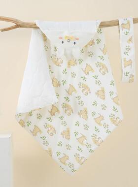 婴儿纯棉a类夹VHW抱毯婴儿被外出小子新生宝宝棉儿包被秋冬季包被