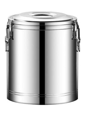 ?莲梅保桶商用27634大容量桶不锈钢粥桶温豆浆摆摊冰饭桶保温箱汤