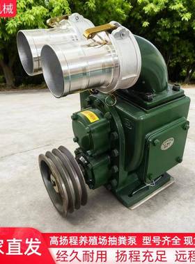 25.寸高扬程养殖场粪便抽粪泵鸡鸭粪吸粪河泵道泥污水RFJ浆抽吸泵