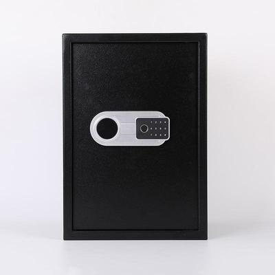 按保险柜型防钱柜全钢小造办公家用小型50ZKTL键指纹锁盗保险箱