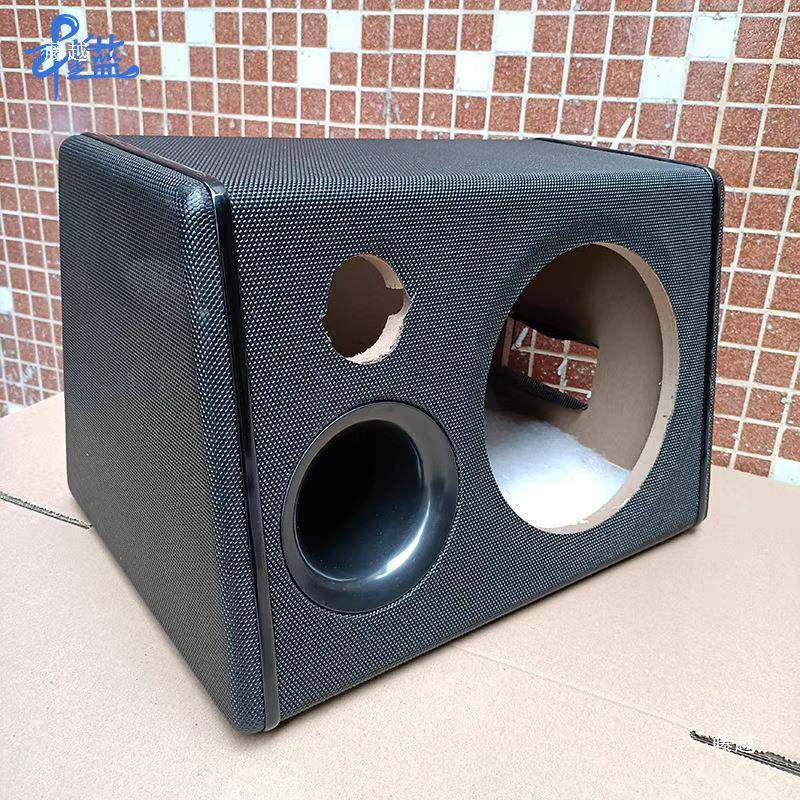 8寸1源0寸12寸低音炮空箱汽车音体响改装源无有木箱喇叭梯形大功