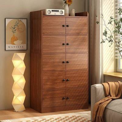 中式斗HYI柜家用多层收纳柜2双开衣柜床头柜025款新耐用立式置物