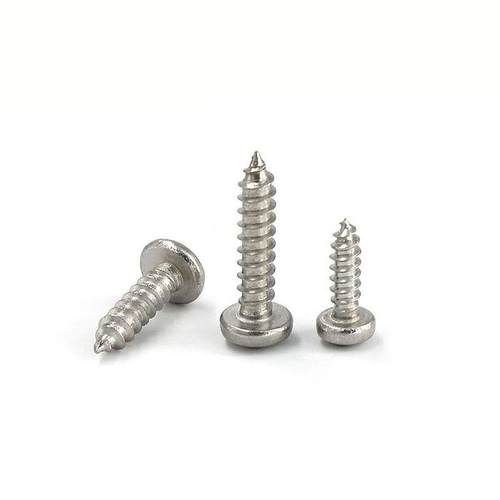 30头4不锈钢圆/盘头十字自攻螺丝钉木螺丝GB845T4.NKEST85.5ST6S.