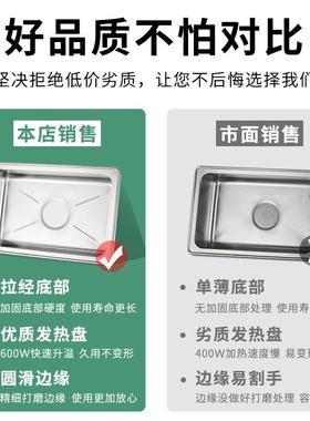 一体店电加20895热不锈钢自助炉可视翻餐盖早保温炉方形餐炉酒布