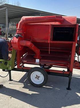 125型玉米大豆稻OBK打粒机水稻打场粒机多功能稻麦脱粒机水脱机