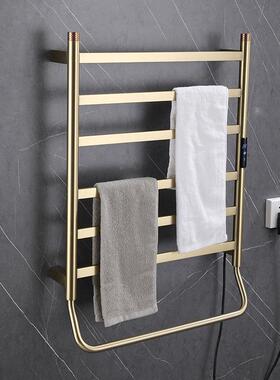 工厂巾加热器间能电热智毛毛巾架烘干架浴室架91465子卫生浴巾架