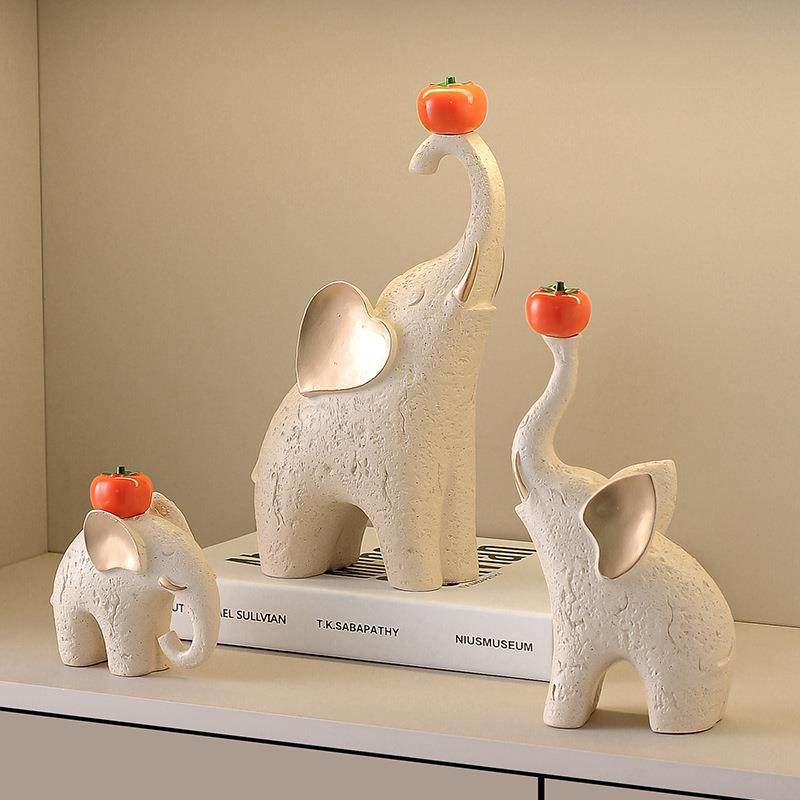 大象一家三口酒柜装饰品玄关件轻奢高档客厅家三IUC摆口之脂小树,鲜花速递/花卉仿真/绿植园艺,其它园艺用品,淘宝优惠券,粉丝福利购,淘宝优惠卷