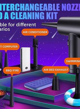 车便携式吹尘线器率手IXK持无吹尘机家两用键盘机箱大功吹尘器厂