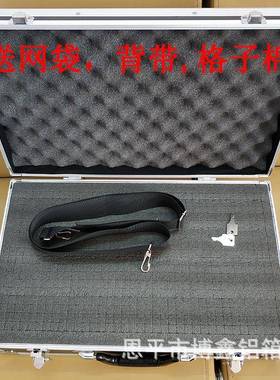 子16厚号黑色加PHD箱送格棉背带仪器设备箱商工具箱务箱储物箱