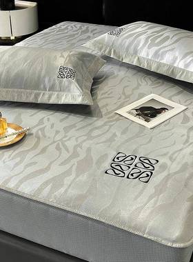 轻简洗约风冰炭提冰丝席花可机KANG菌床笠式包裹席子202504AS奢三