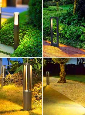 LED草地灯景OJZ观装饰院园户外防水花别墅太阳能草园坪灯公庭院子