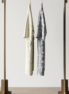 新易中式衣帽架落地双实木杆简秀禾服装店展示室架MNL茶楼卧挂衣