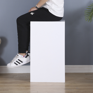 定制哑光长方形展会展示台摆件地台服装店橱窗工艺礼品摆饰陈列模