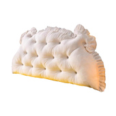 欧式 可拆洗床头靠垫大靠背卧室床上长靠枕双人软包护腰榻榻米公主