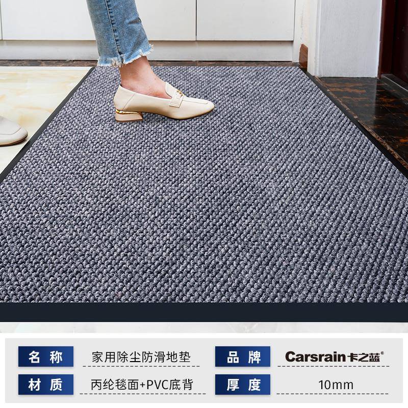 卡之蓝入门地毯家用进脚踏垫门口进户门防尘地垫户门门垫入户0220
