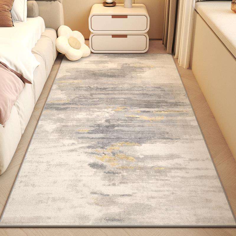 尚美巢品轻奢客厅地毯室极简沙茶几地垫发北欧高级感IKQ家用卧床
