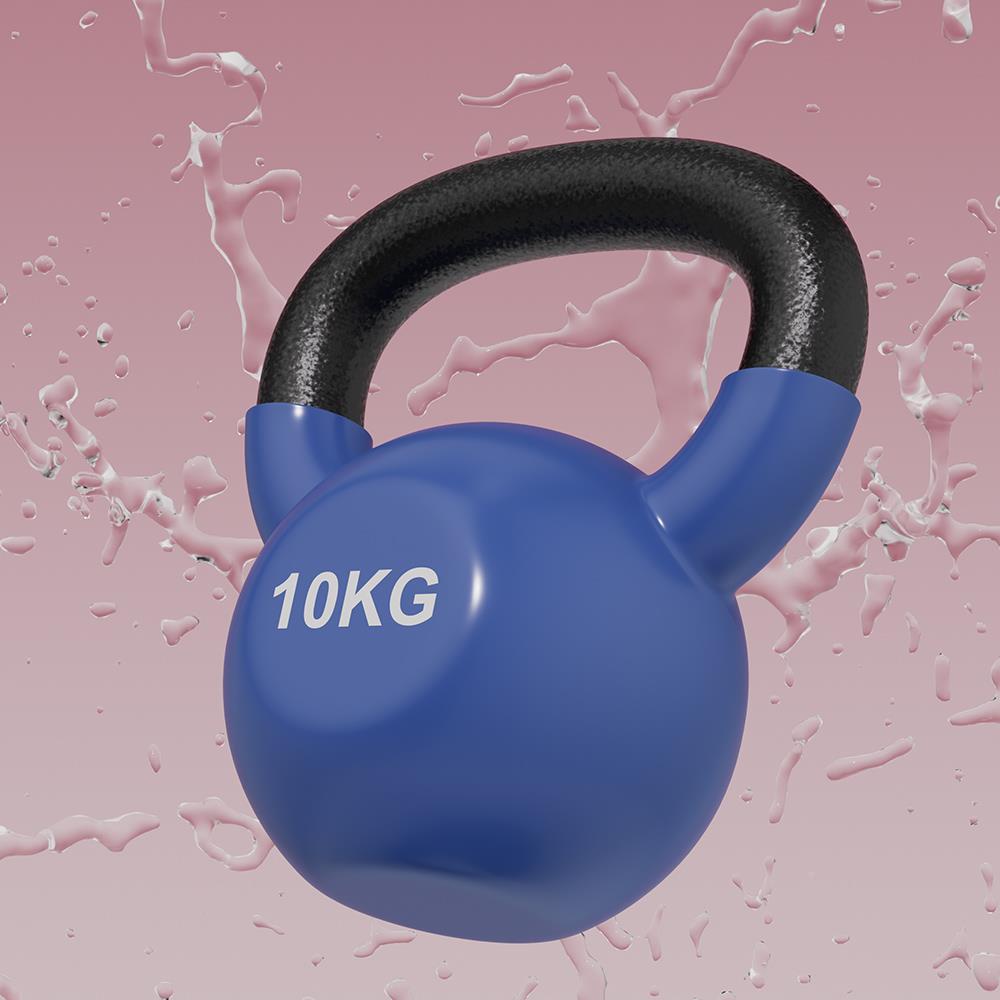 defoe心铁壶实铃家材用健身器铸铁运哑铃提壶女士专业DF202404力