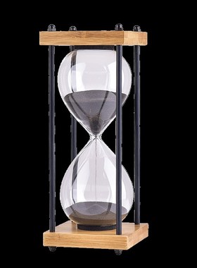 创意时光沙漏计时器15/30/60分钟儿童生日礼物情人节礼品桌面摆件