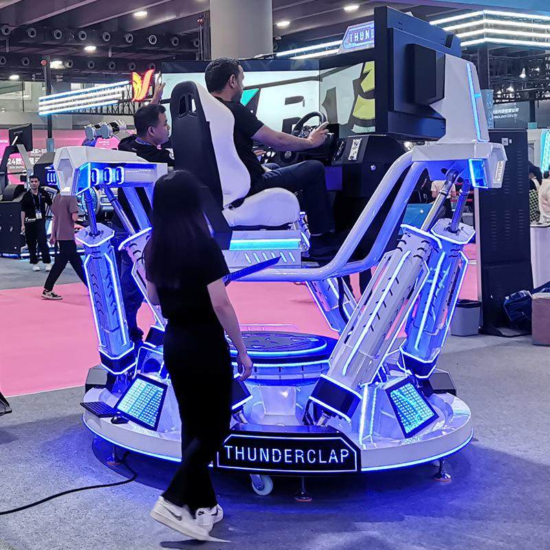三屏六轴赛车游戏机设备无人机联动飞行驾驶模拟器景区文旅vr项目,玩具/童车/益智/积木/模型,水上游艺设施,淘宝优惠券,粉丝福利购,淘宝优惠卷
