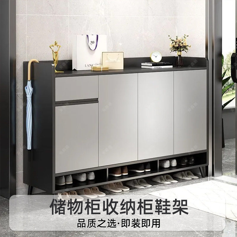 储物收纳走廊鞋柜 家用门口玄关柜 入门室内大容量储物收纳鞋柜子