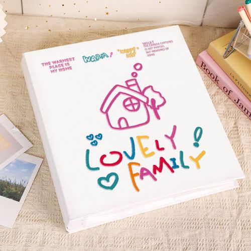 家庭大容量相册本纪念册六寸插页式儿童宝宝成长记录照片收纳影集