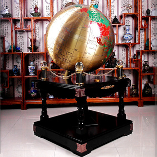 纯铜地球仪落地摆件大型办公室开业礼品客厅工艺品装饰校庆送学校