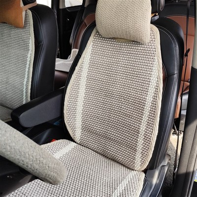 大凉垫量大从优坐垫手工编织单片舒适透气亚麻通用车用春夏办公室