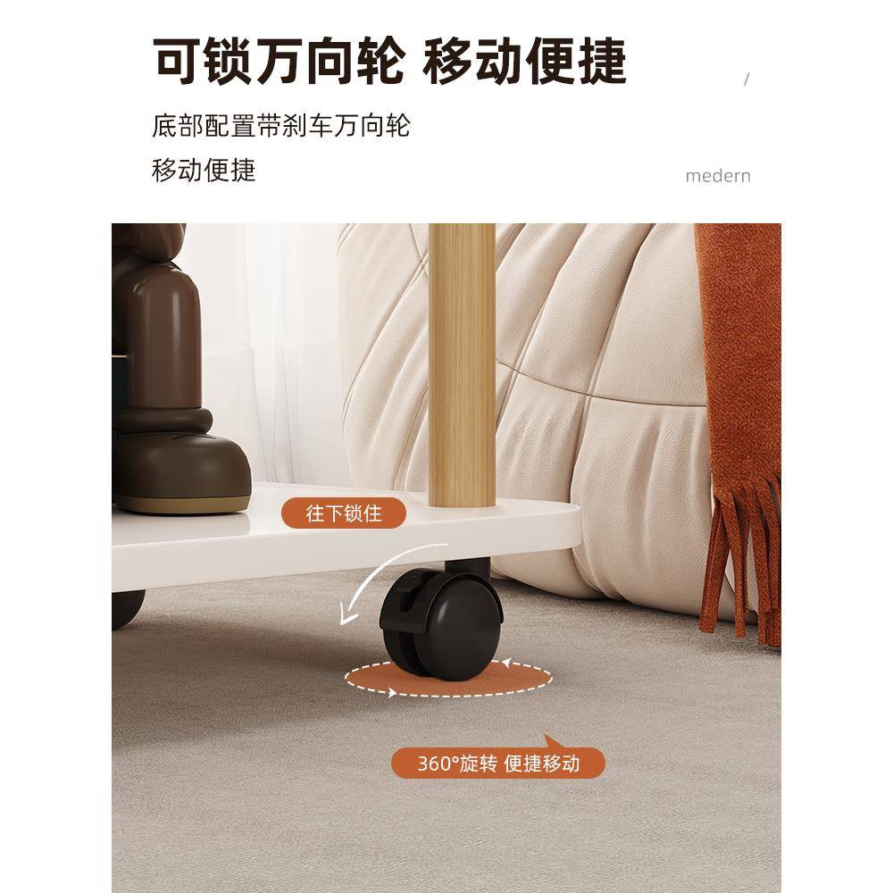 茶可移动桌子几小带轮cj-10.6家用小推车茶客厅简易车茶桌茶台沙
