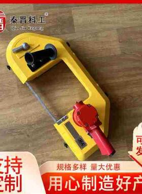 手火花气动链无锯切生产齐全便简携式操持作易手持式气动带式锯