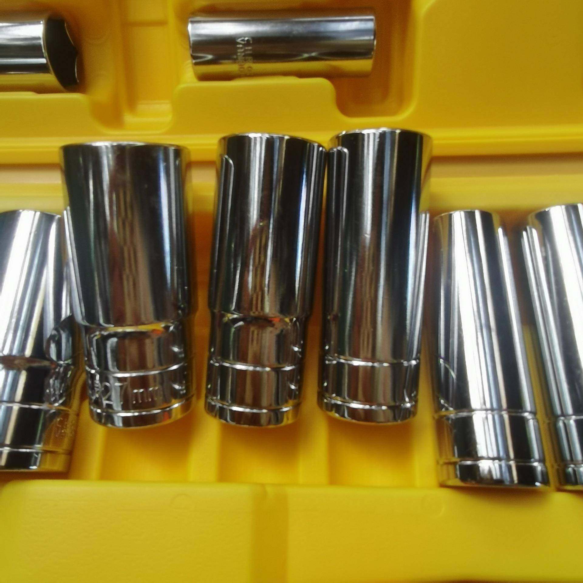 加套筒28件套铬钢套镜面加长筒ZGP1长2.5mm系列大钒飞加长套筒套