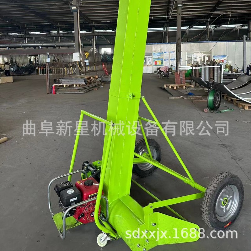 农用高炮车载吸粮提升机