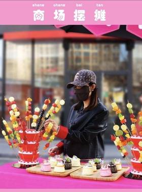 多功能大容量强超大桌板万承重力摆11摊车聚拢拉车向大伞降可升夜