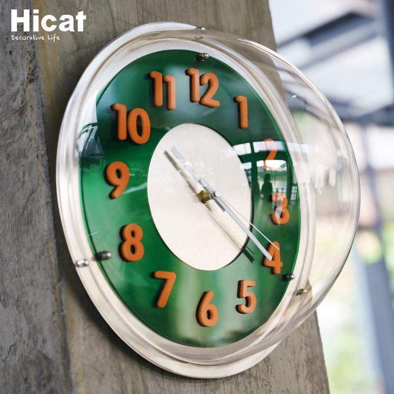 cath泡泡音挂钟简约亚克力客厅创意LIN20225现代时尚静新款i钟表