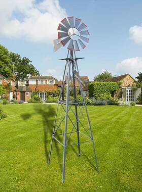 ②I5178可属英尺灰色金风车）（带红色装饰xzlaz601，旋转，不受