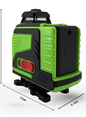 1线绿红外线线水平仪高精度6强光细打线DDE贴墙绿光光贴地仪沙曼