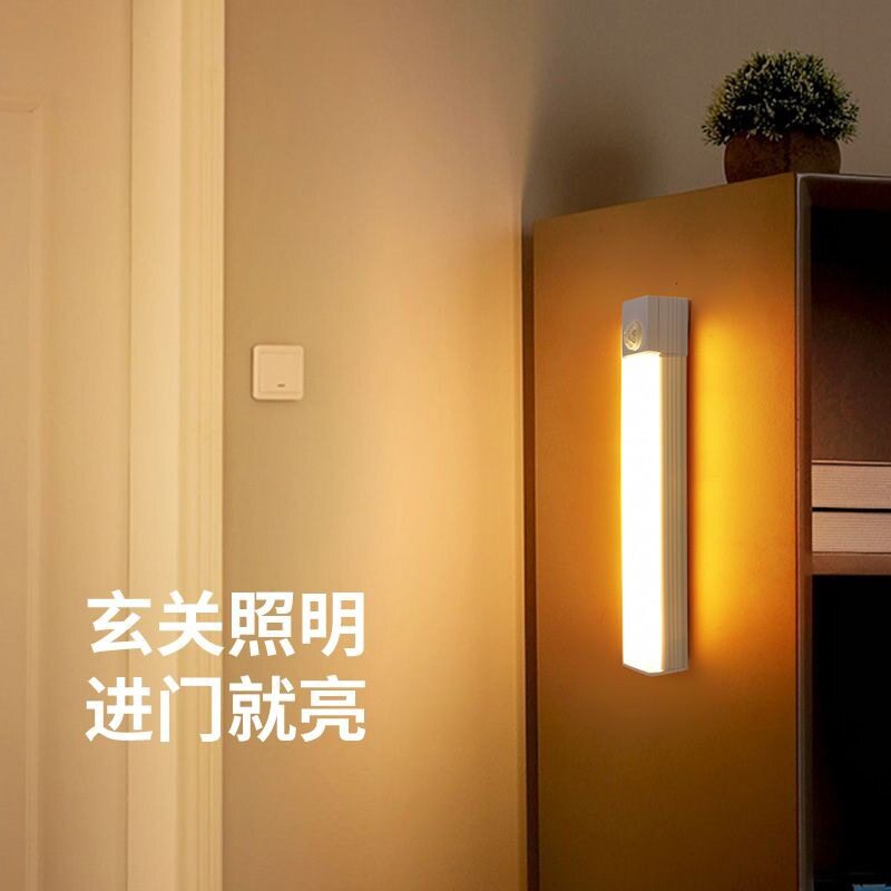 LED智能无线充电人体感应灯