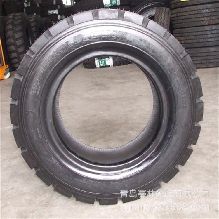 双钱钢丝叉车轮胎 650R10 225/75R15 REM6 港口机械轮胎