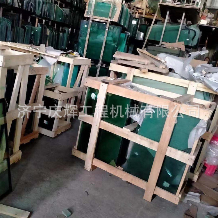 徐挖挖掘机玻璃XCG240XCG330XCG230钢化夹胶后档前挡配件