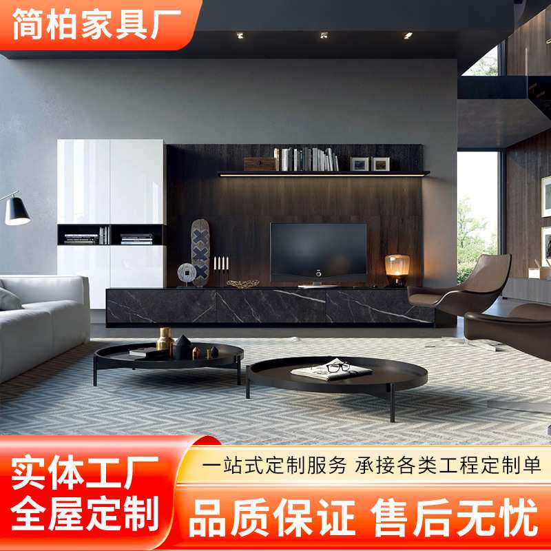 佛山厂家全屋定制实木衣柜橱柜餐边柜酒柜整体家装设计安装服务