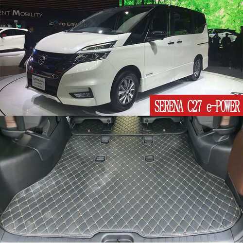 港版日版产SERENA C25C26C27 e-POWER右舵汽车脚垫右驾驶地毯全套