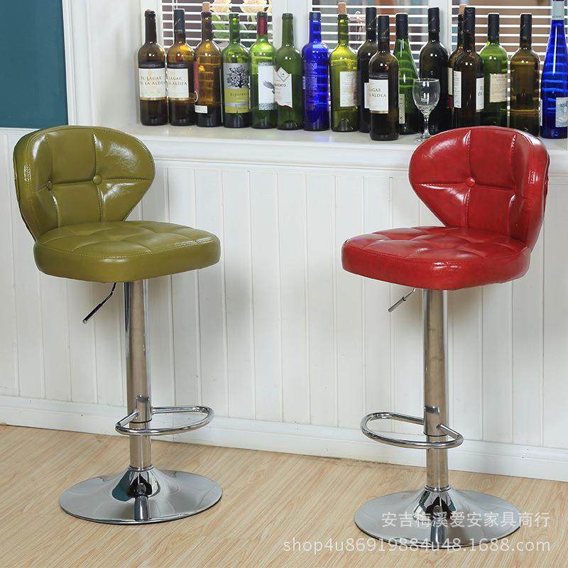 简约北欧式油蜡皮转酒吧椅吧台椅子升降前台柜格子高脚凳时尚,电子元器件市场,其它元器件,淘宝优惠券,粉丝福利购,淘宝优惠卷