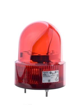 XVR12B04S旋转声光报警器 - 带蜂鸣器 - 红色 - 24VAC/DC