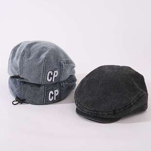 男童贝雷帽春夏新款宝宝牛仔CP鸭舌帽时尚百搭儿童遮阳帽子R564