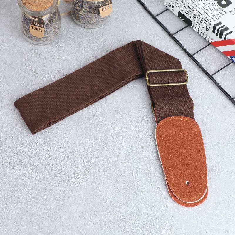 吉他背带 民谣吉他背带黑色尼龙纯棉背带 电吉他背带 乐器配件