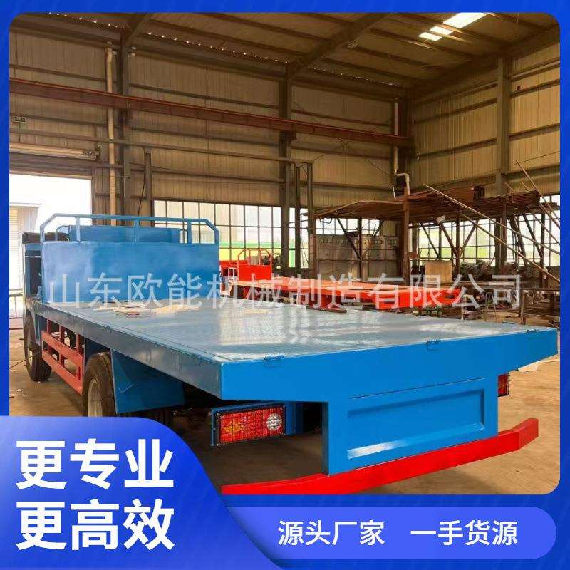电瓶搬运车工程车 车间周转四轮拉货车载重王吨 承载力大动力强