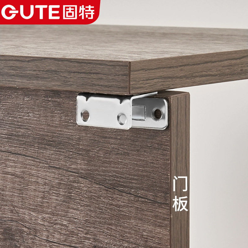 固特免打孔隐形柜吸磁吸贴片衣柜门吸强磁铁片抽屉推拉门五金配件