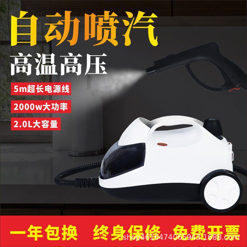 欧规跨境新款高温高压蒸汽清洁机清洗机汽车贴膜除甲醛油烟清洗机